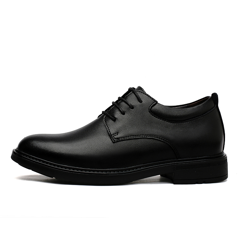 PAIBLOKS Мужские повседневные туфли с перфорацией черные, цвет Black Cut-Out — фото 2