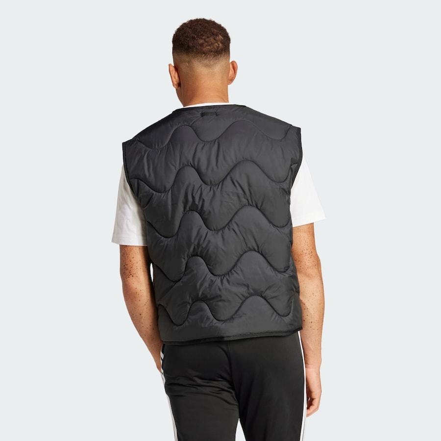 Спортивный жилет ADIDAS SPORTSWEAR Nuganic, черный — фото 3