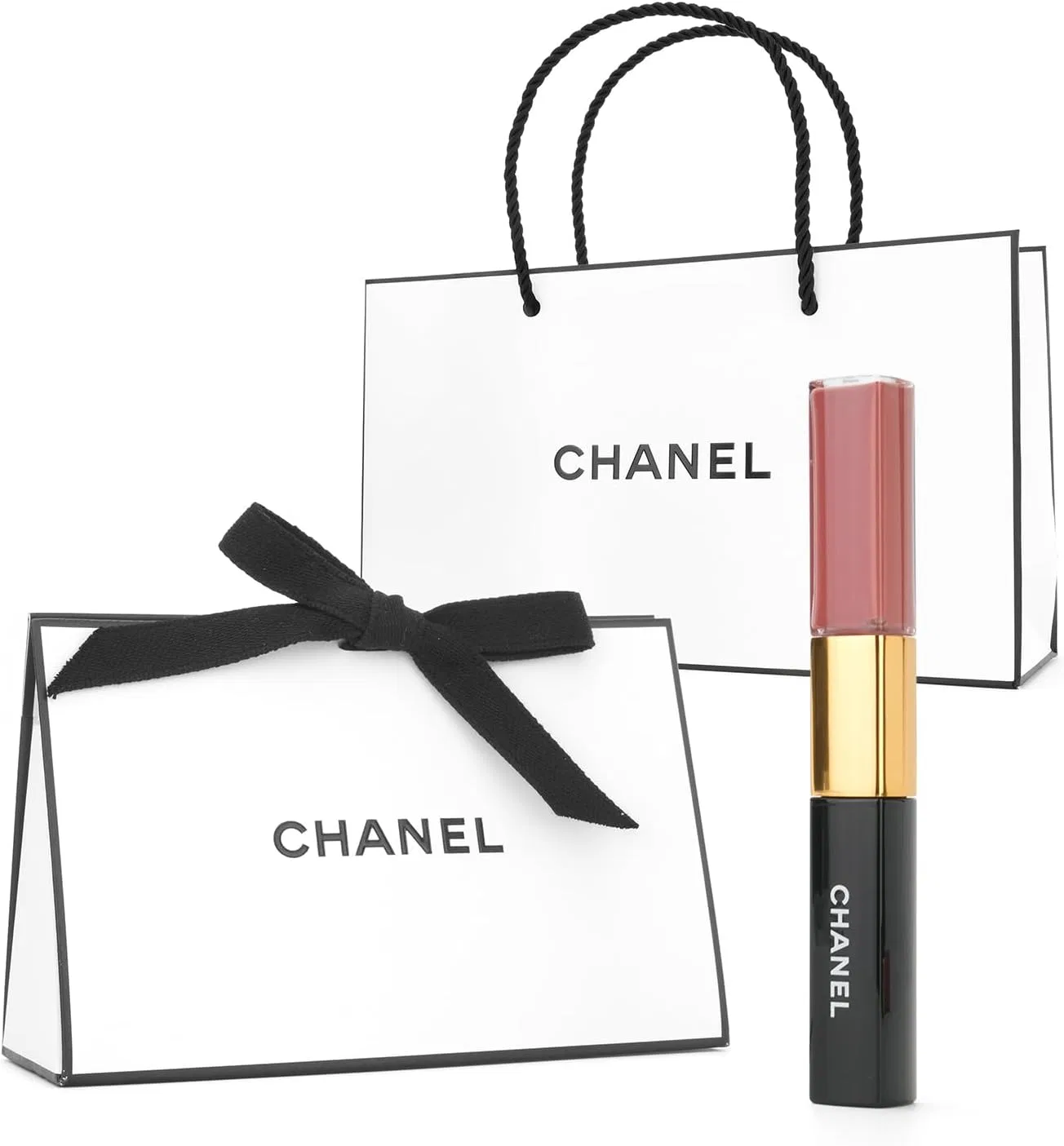 Жидкая помада Chanel Le Rouge Duo Ultra Tunu, оттенок Pink Nude, 4.5 мл