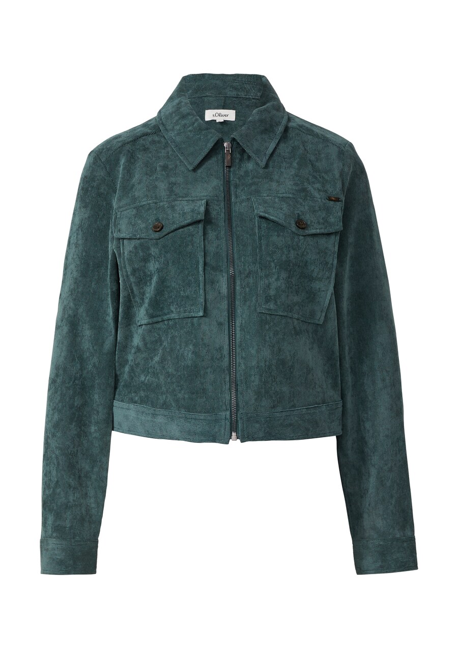 

Демисезонная куртка s.Oliver, Petrol