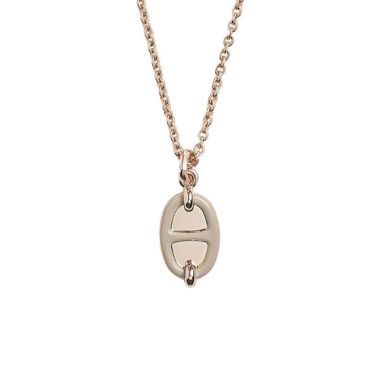 HERMES Металлические ожерелья с покрытием Rose Gold, унисекс, разноцветные — фото 3
