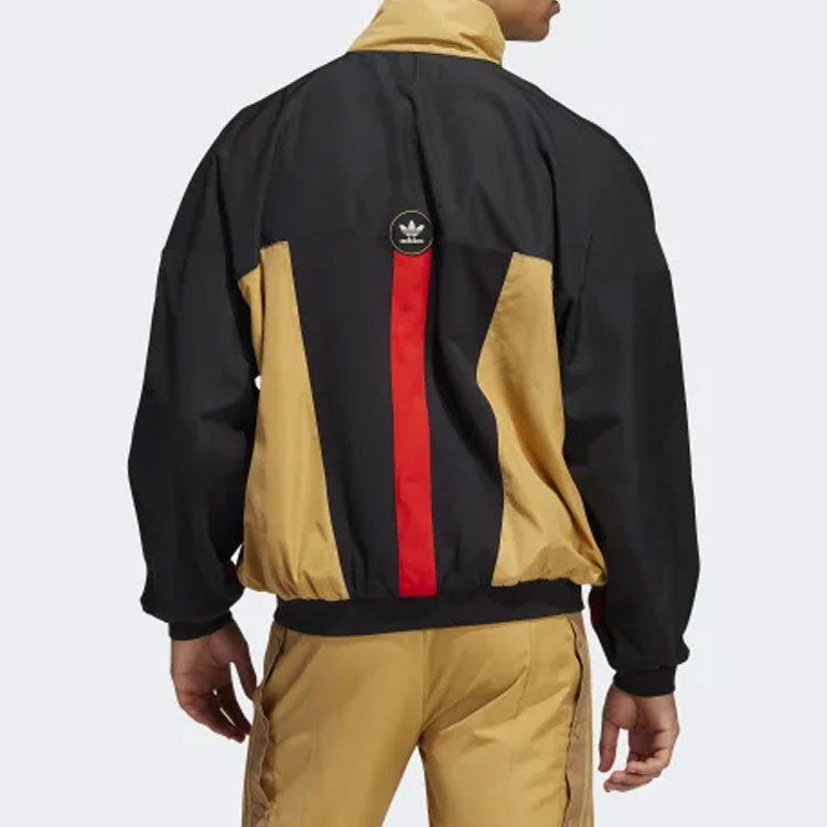Куртка Men's adidas originals x MIDWEST KIDS Crossover Loose Casual Stand Collar Sports Jacket Colorblock H62574 — фото 4
