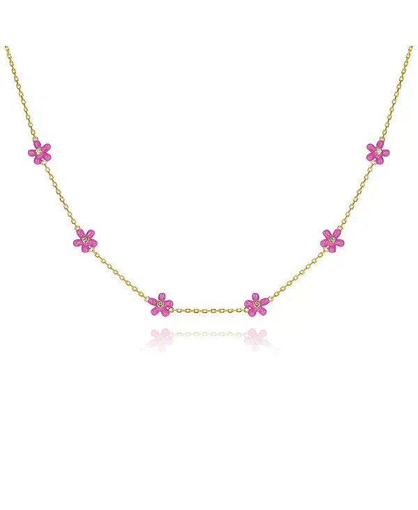 

Ожерелье Petit Rosie Rose Anna Zuckerman, rose