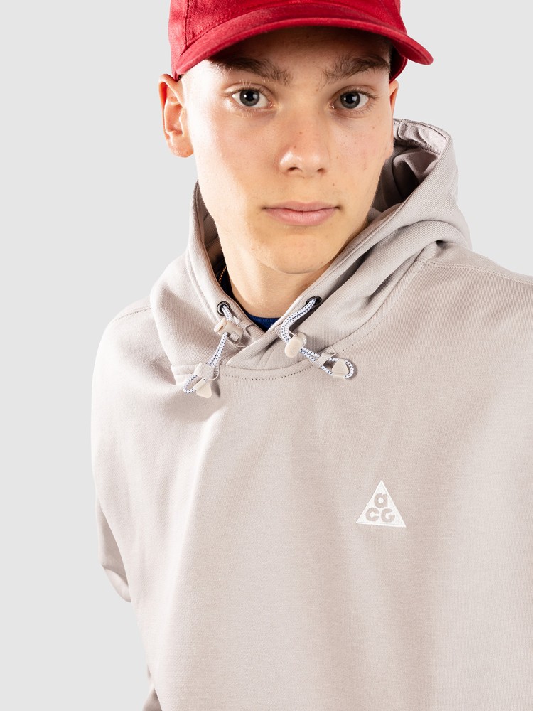 Худи Nike ACG Therma-FIT Fleece Hoodie, cllg gry/ftbll gry/smt wt — фото 4