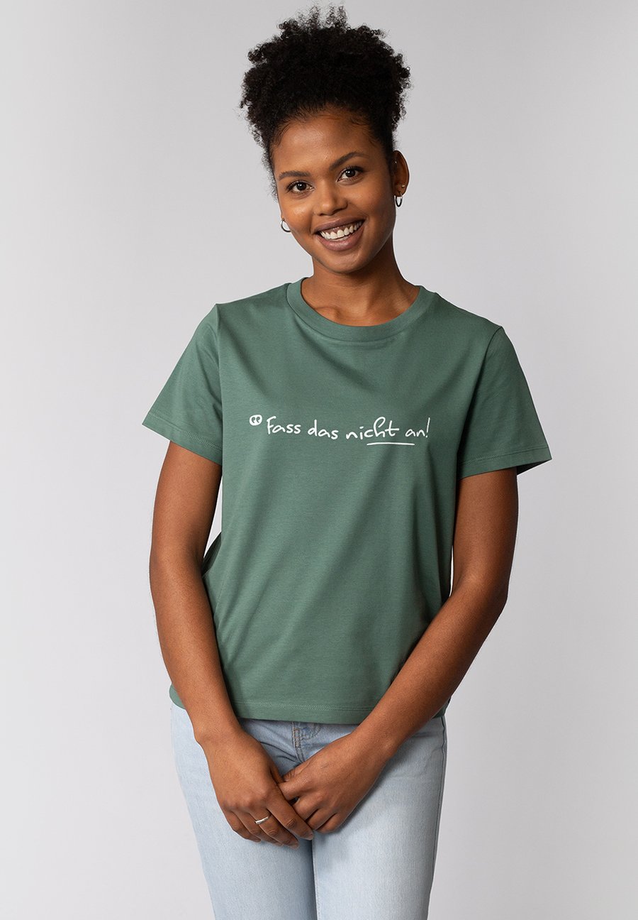 

Футболка watapparel FASS DAS NICHT AN, Green Bay/Dark Green, Зеленый, Футболка watapparel FASS DAS NICHT AN, Green Bay/Dark Green