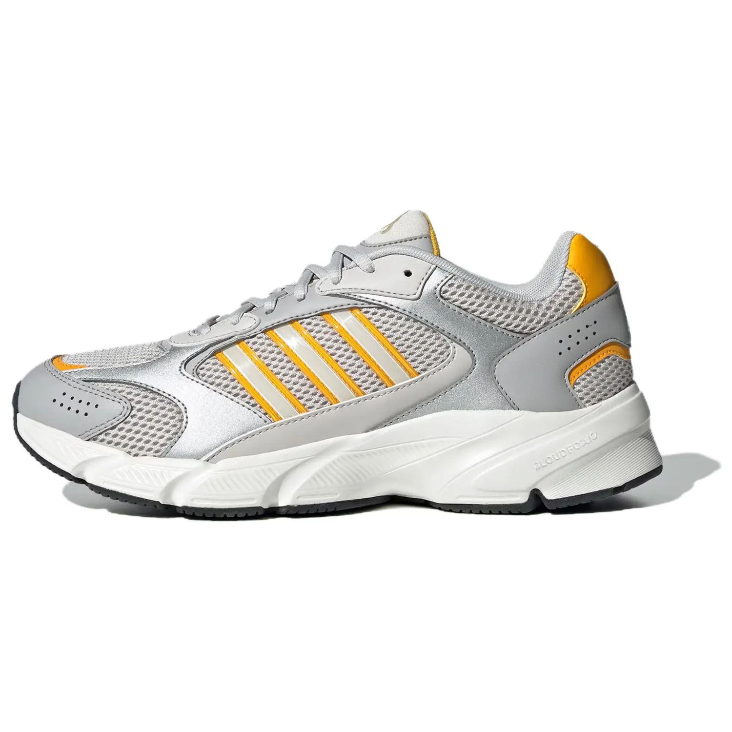 

Adidas Кроссовки CRAZYCHAOS 2000 противоскользящие износостойкие низкие повседневные беговые унисекс серебристо-желтые светло-серые/темно-желтые, цвет Light Gray/Dark Yellow