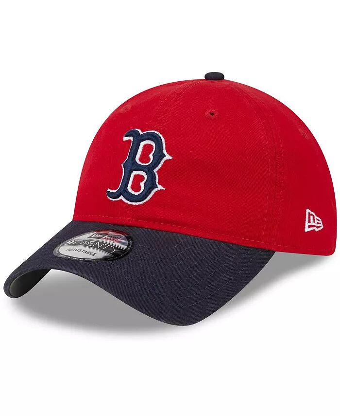 

Молодежная бейсболка для мальчиков и девочек Red Boston Red Sox 2024 года для отбивания 9TWENTY с регулировкой New Era