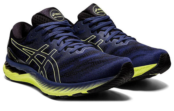 Кроссовки гель нимбус 23 Asics, синий — фото 3