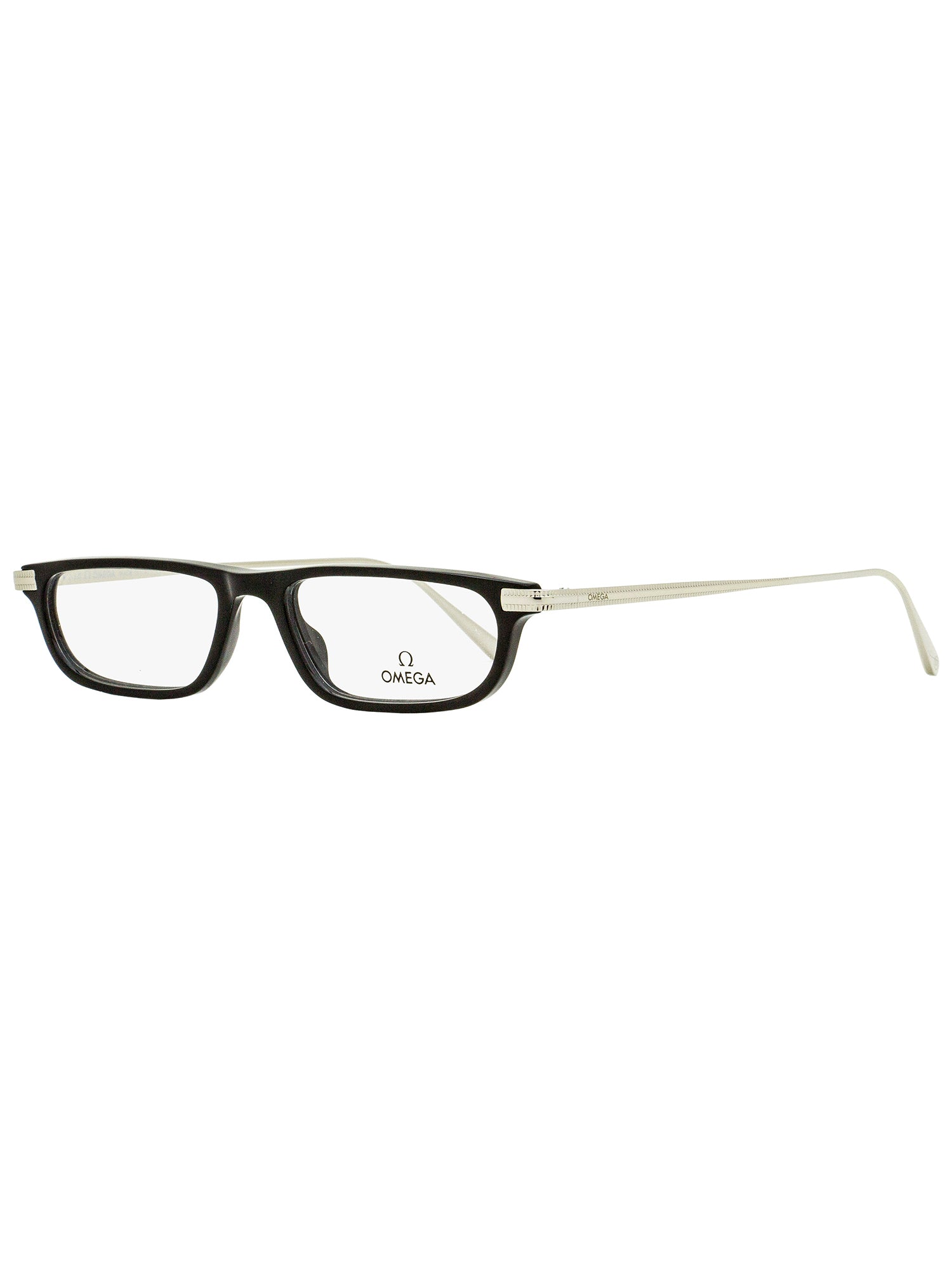 

Очки Omega Unisex Rectangular Eyeglasses OM5012 01A Black/Palladium 52 мм