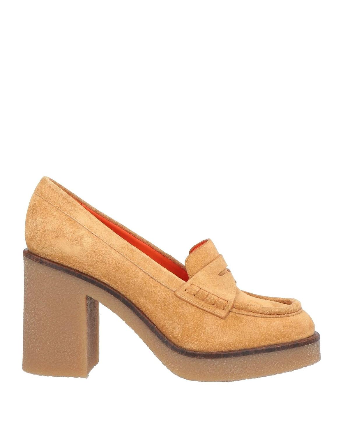 Лоферы Santoni, бежевый