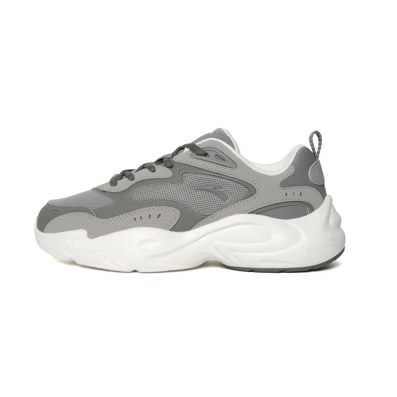 

ANTA Кроссовки Planet Low top Casual Chunky мужские, прочные, цвет Gray/Cosmic Gray/Dove Gray
