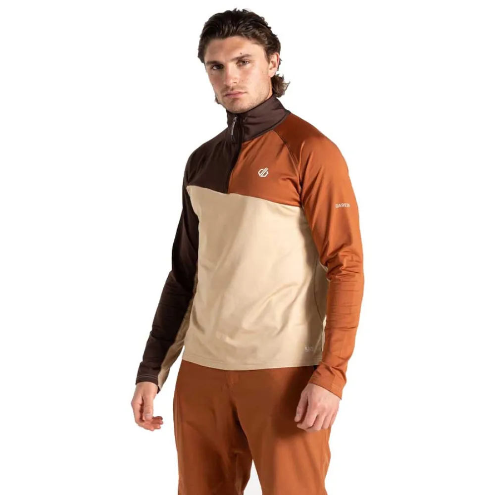 

Толстовка Dare2B Dignify III Core Stretch half zip, коричневый
