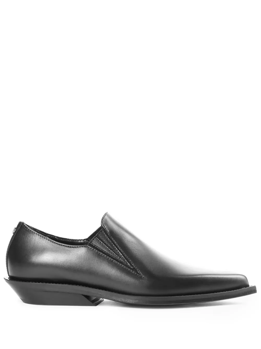 Остроносые ковбойские туфли Makea Ann Demeulemeester, черный