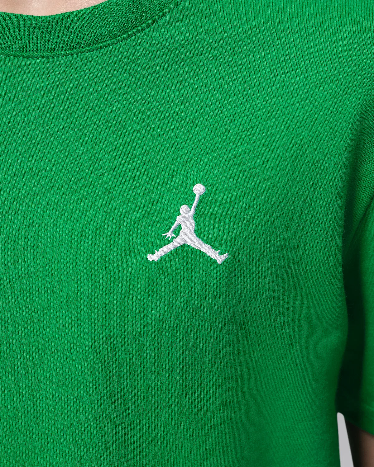 Детская футболка Jumpman Air с вышивкой Jordan, Lucky Green — фото 4