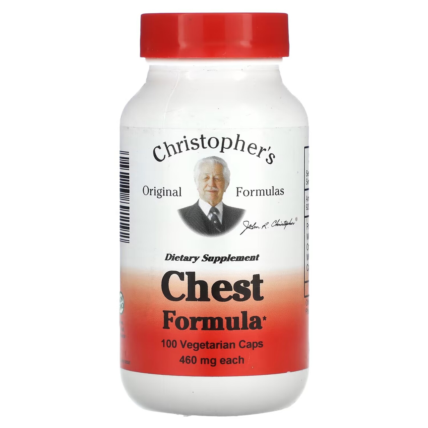 

Формула Christopher's Original Formulas Chest 460 мг, 100 капсул