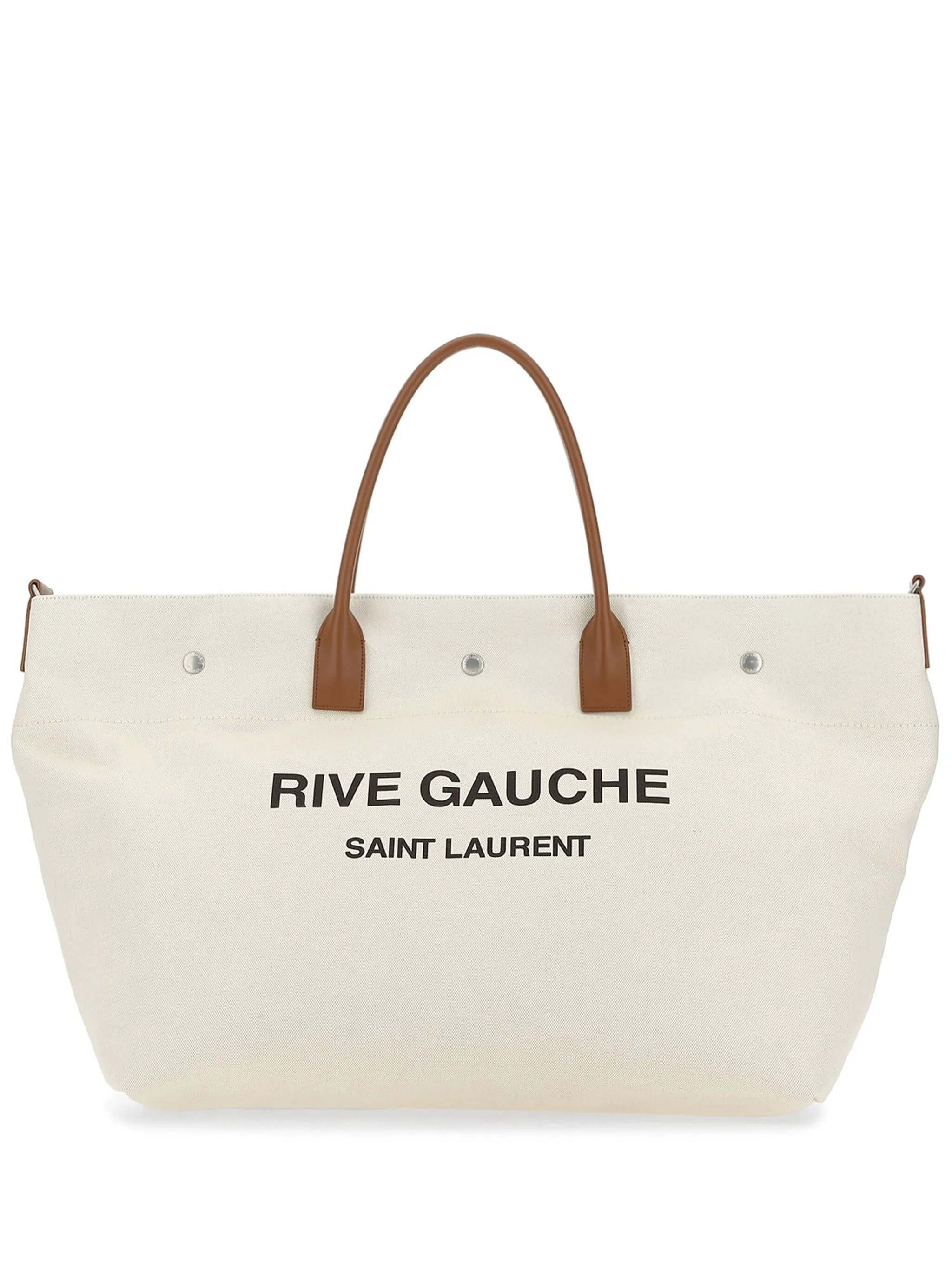 

Большая сумка-тоут Rive Gauche Saint Laurent, кремовый