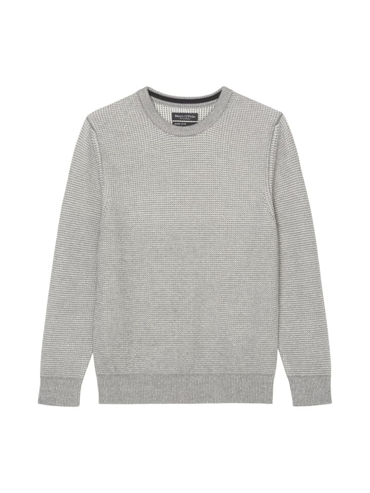 

Пуловер Marc O'Polo Pullover regular, цвет grey melange
