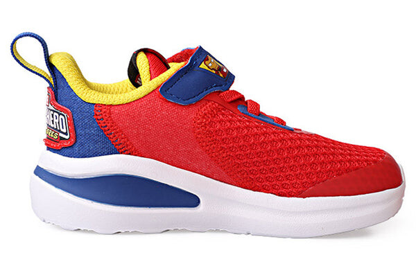 Кроссовки Spiderman x Fortarun Superhero El I Adidas, красный — фото 2