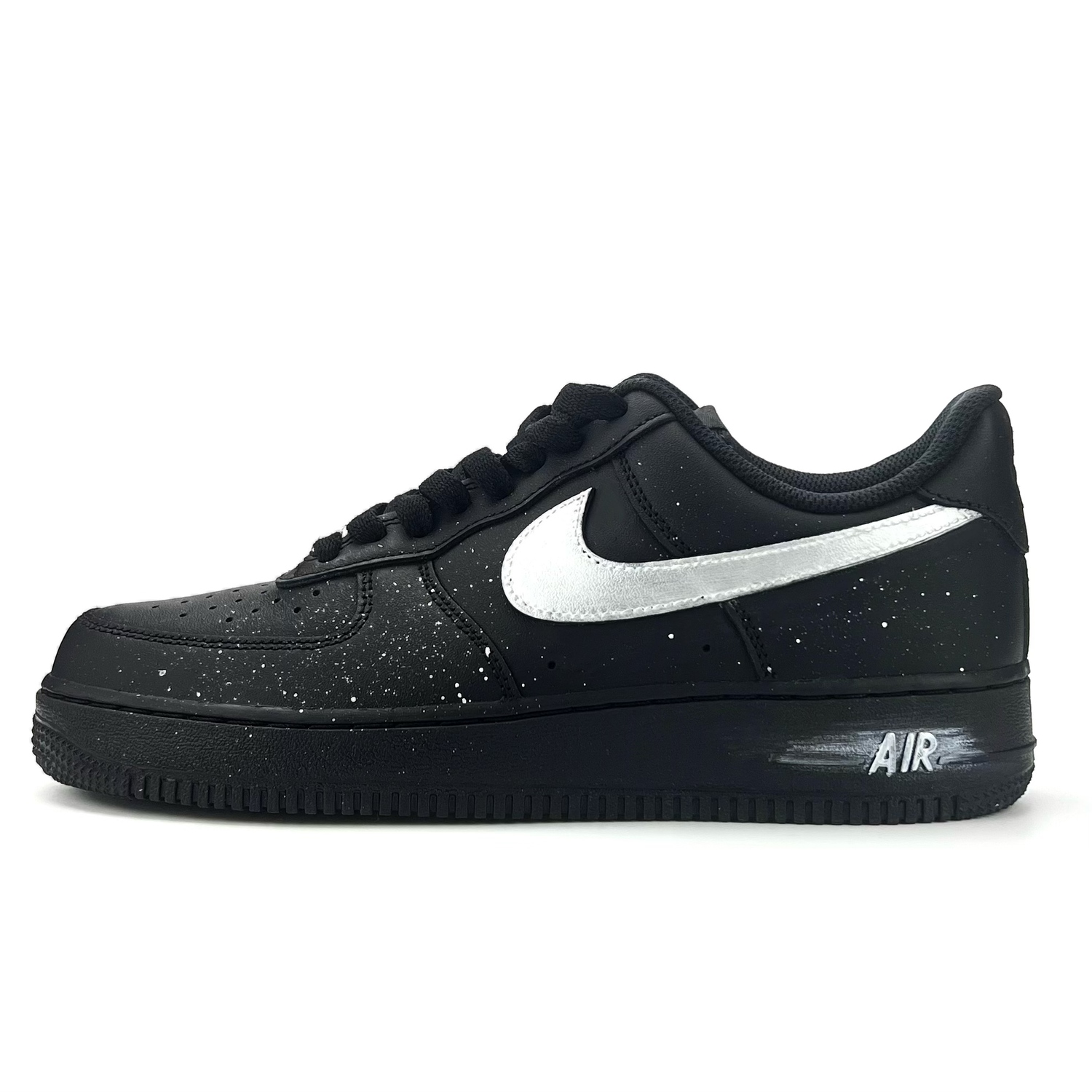 

Кроссовки для скейтбординга Air Force 1 низкие унисекс, термоамортизация, устойчивость к истиранию, дышащие, серебристые Nike, черный