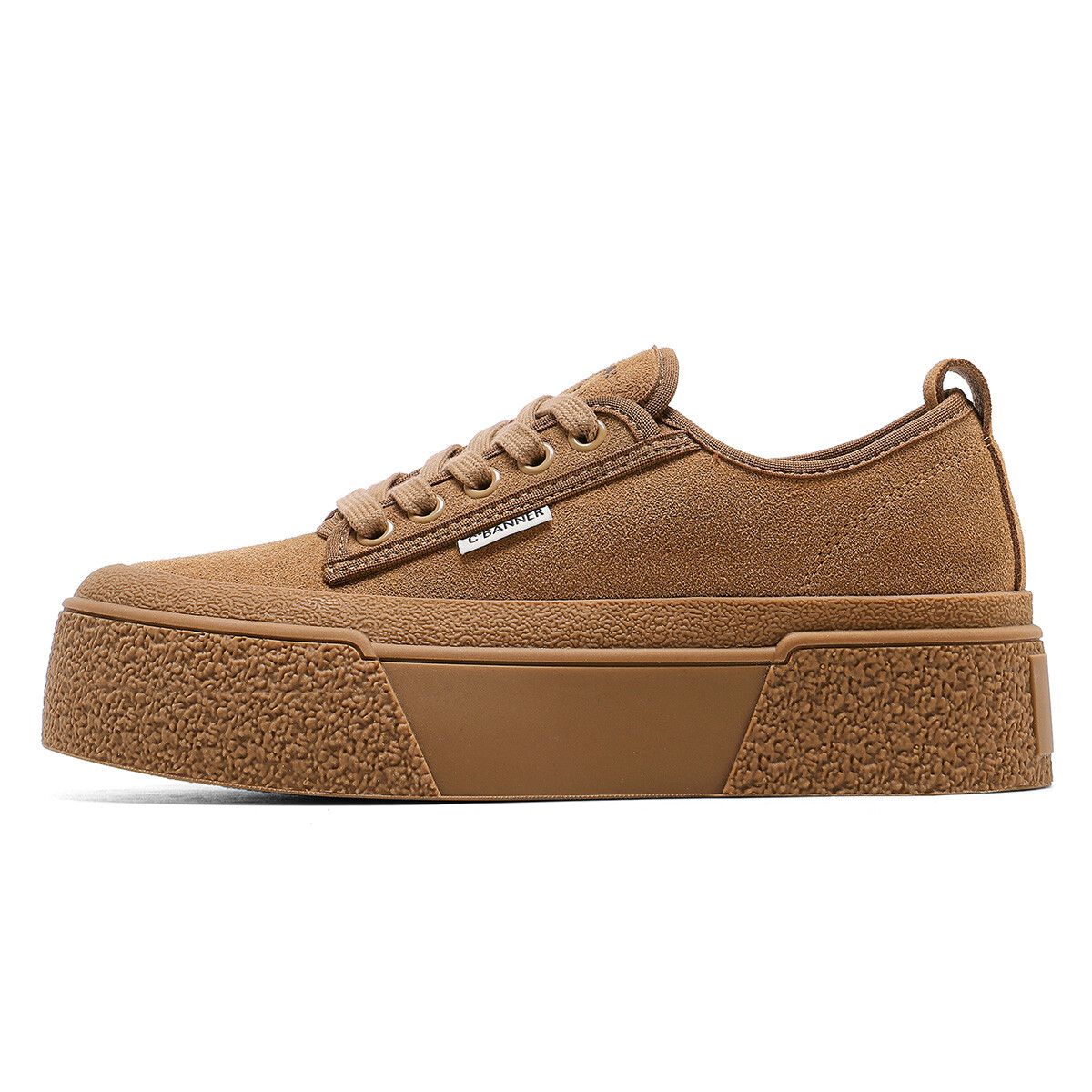 

Кроссовки C°BANNER Skateboarding Shoes Women's Low-top Camel, коричневый