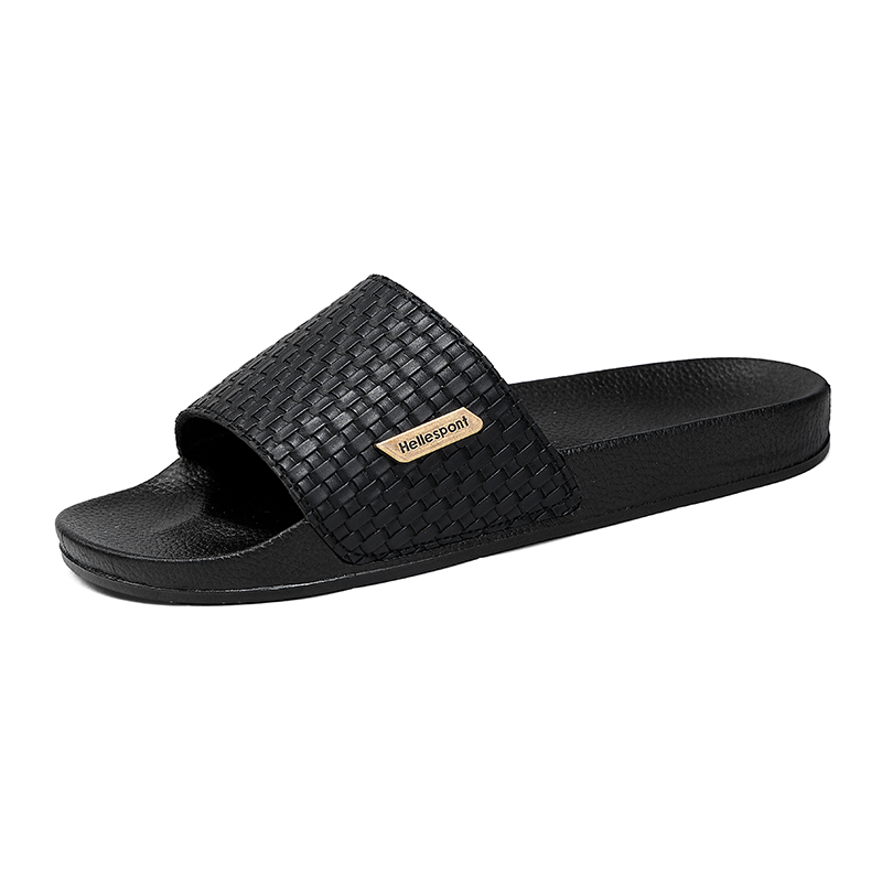 

Резиновые тапочки-слайды мужские LEXON, Black