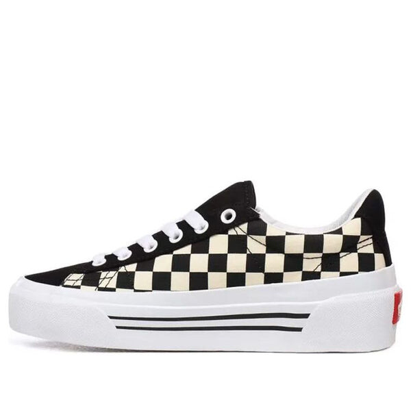 

Кроссовки checkerboard sid ni 'black white' Vans, черный