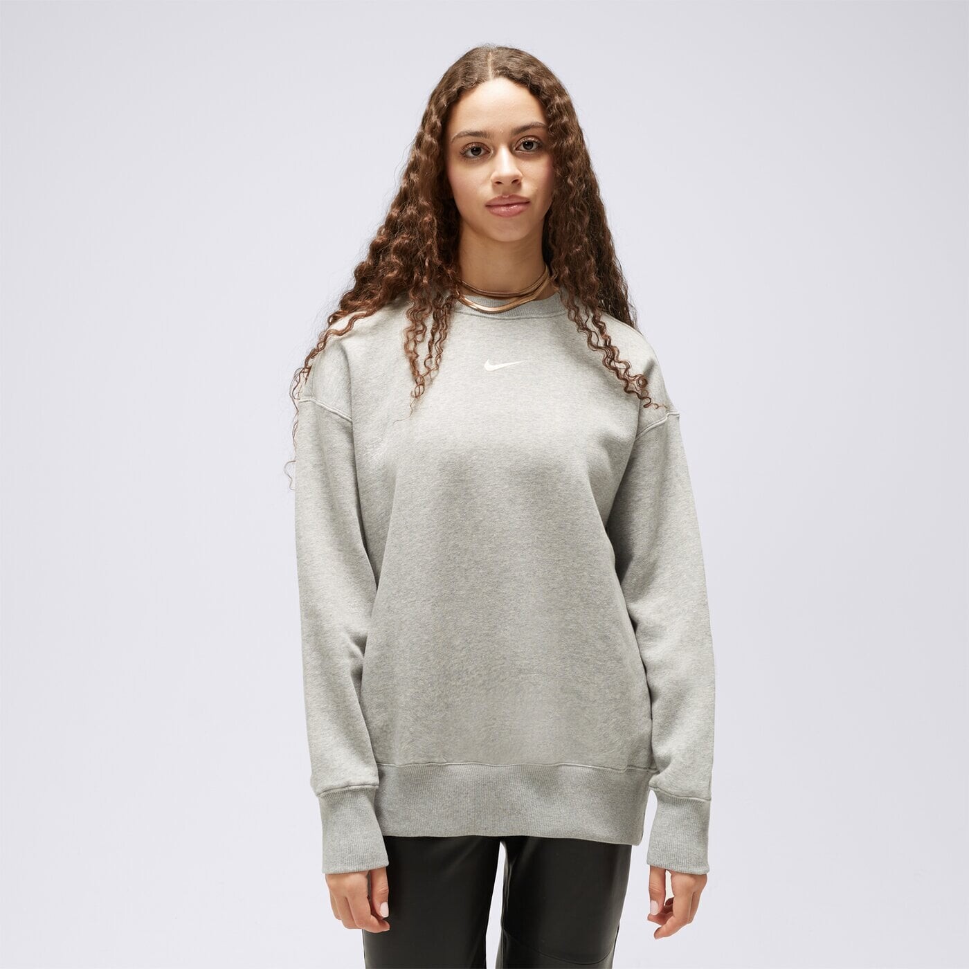 Свитшот Nike Crew Os, серый — фото 2