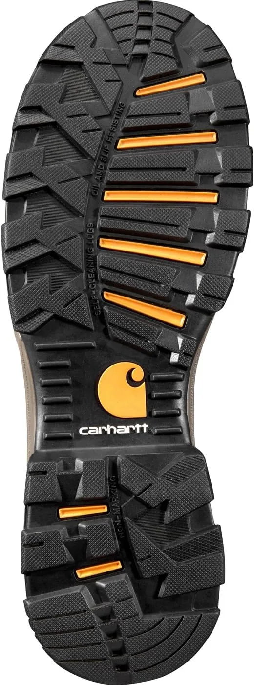 Мужские водонепроницаемые ботинки Carhartt Ground Force 6 Inch с защитными носками, модель CME6347, на танкетке, легкие, современные, красные — фото 2