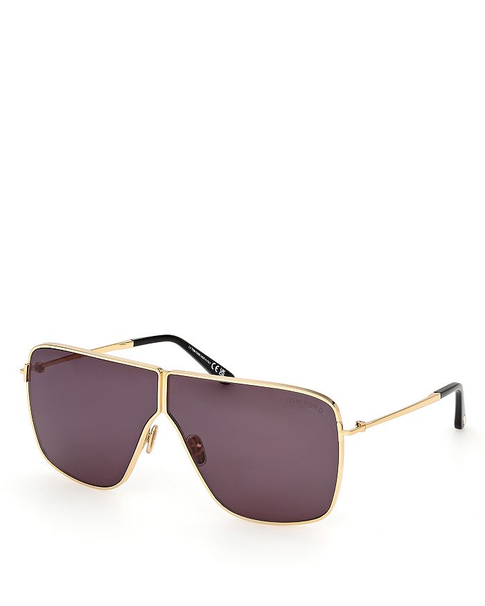 

Солнцезащитные очки Navigator, 68 мм Tom Ford, золотой