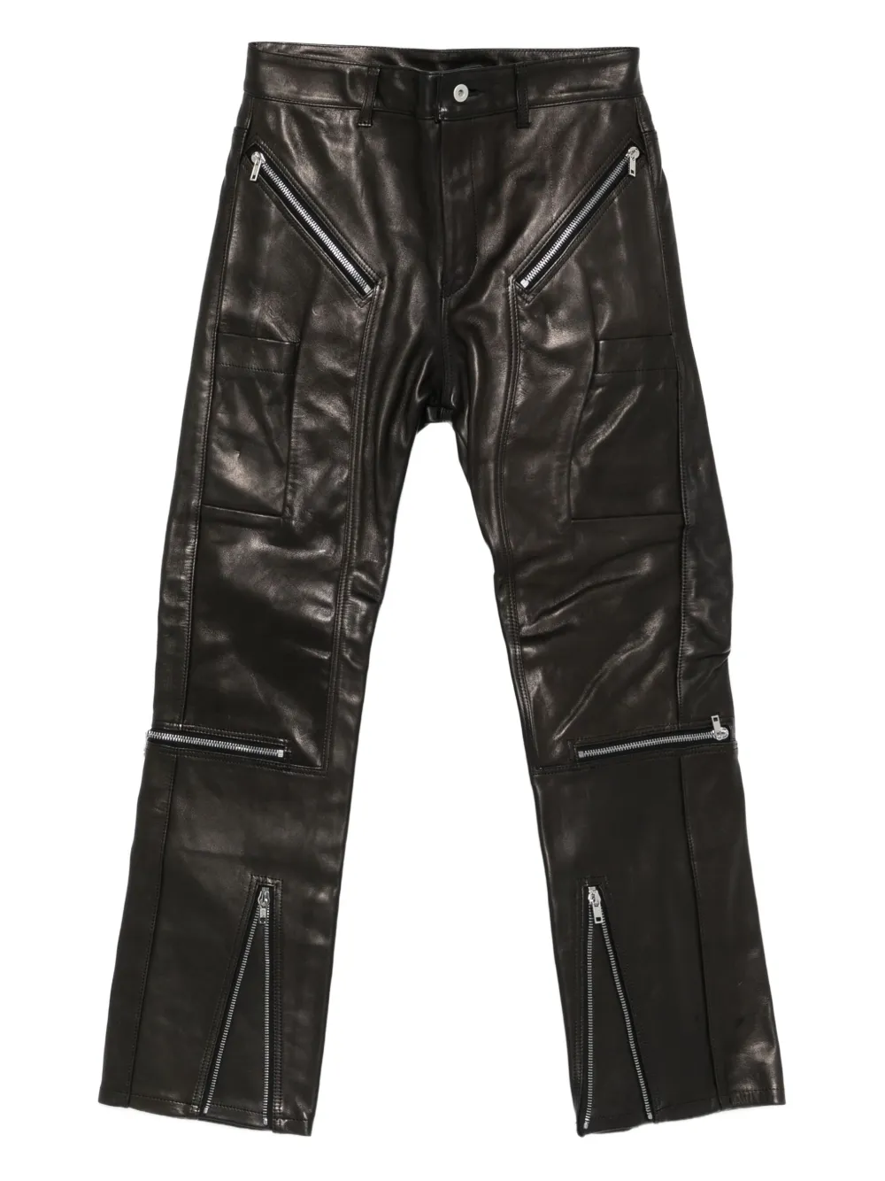 

Брюки с молниями Rick Owens, черный