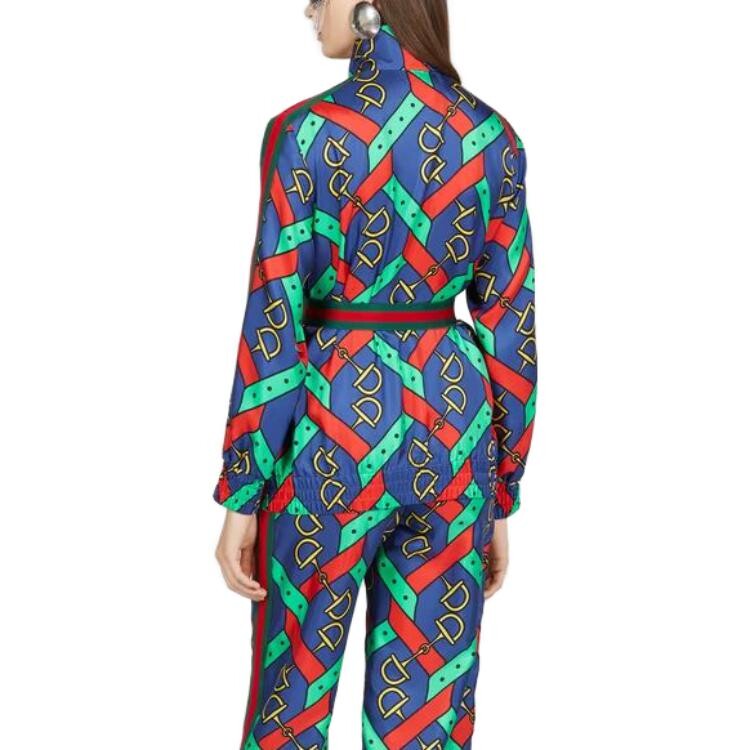 Куртка женская многоцветная Gucci — фото 4