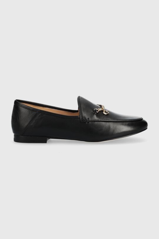 

CB989 Hanna Loafer кожаные лоферы Coach, черный