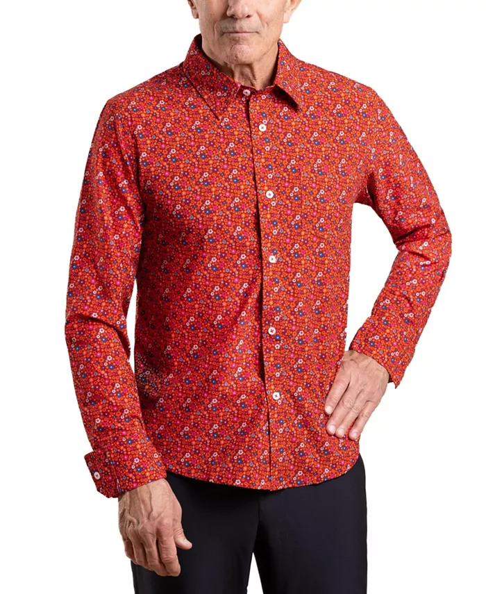 

Мужская адаптивная рубашка свободного кроя на магнитных пуговицах Joe & Bella, мультиколор