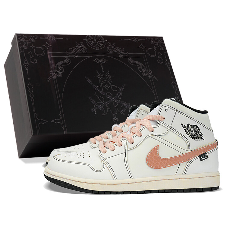 

Баскетбольные кроссовки Air 1 Vintage Men Mid-Top Orange/White Jordan, Белый, Баскетбольные кроссовки Air 1 Vintage Men Mid-Top Orange/White Jordan