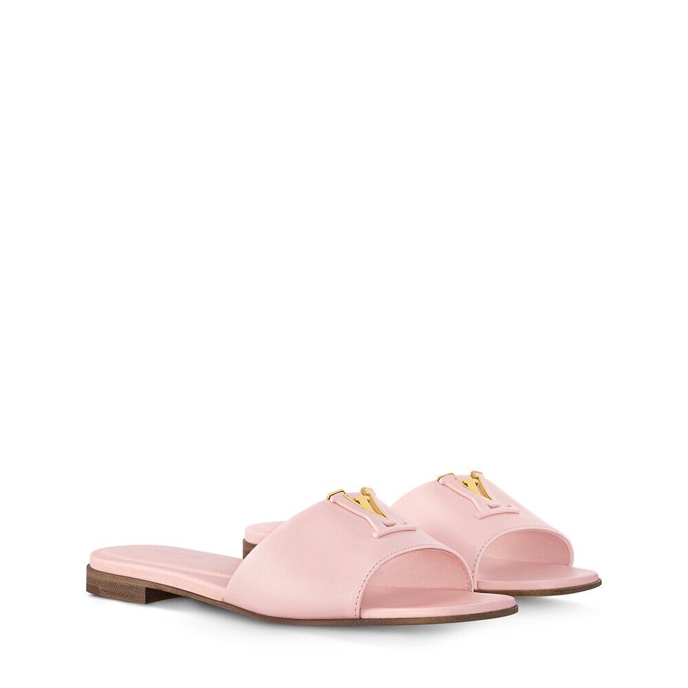 Мюли LV Capri Flat Louis Vuitton, оранжевый