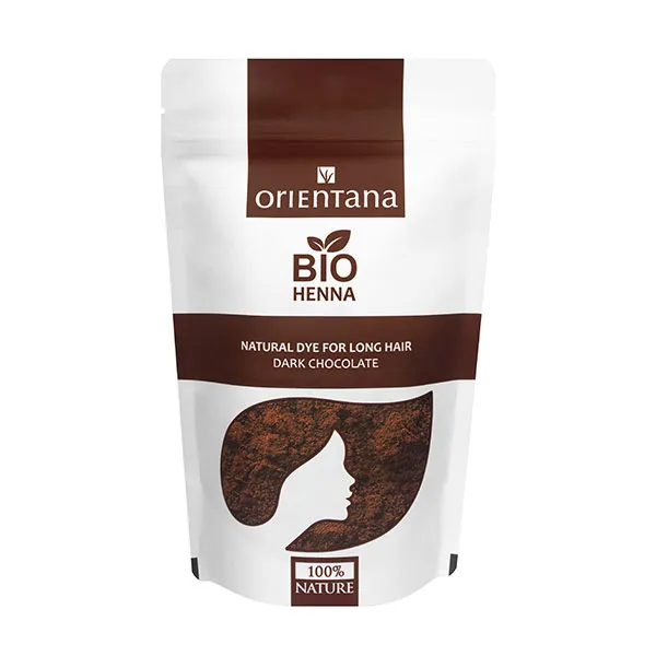 

Натуральная краска для волос Bio Henna Orientana, цвет dark chocolate