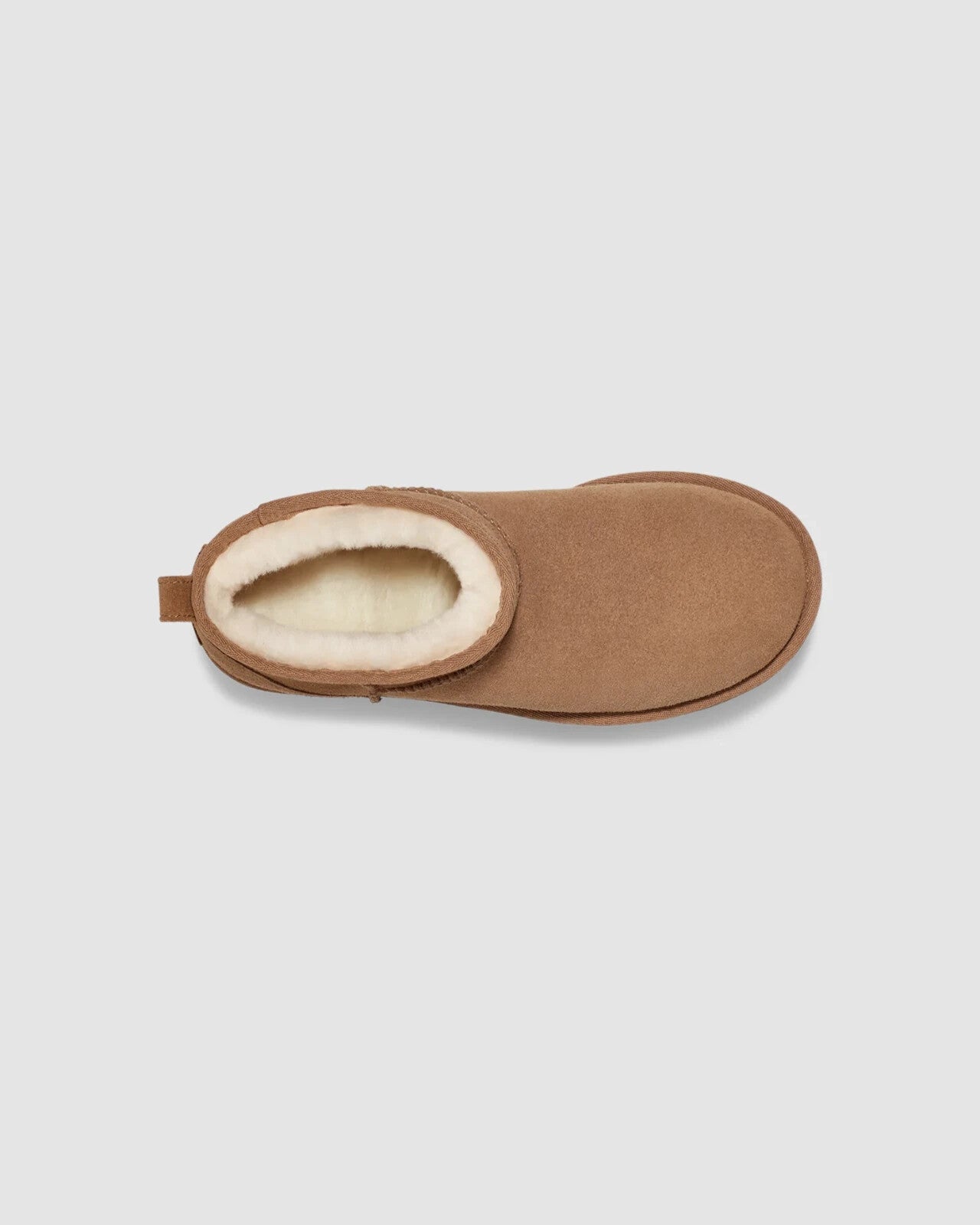UGG Classic Ultra Mini 1135092-CHE Женские 5 Каштан Замшевые Ботильоны на платформе GBNC453, коричневый — фото 4