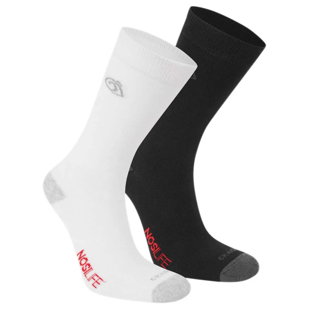 

Носки Craghoppers Nosilife Twin Pack Half long, белый