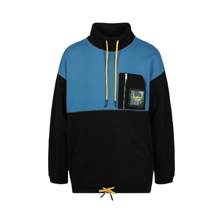 

Толстовка Ambush Two Tone Logo Patch Sweatshirt, черный