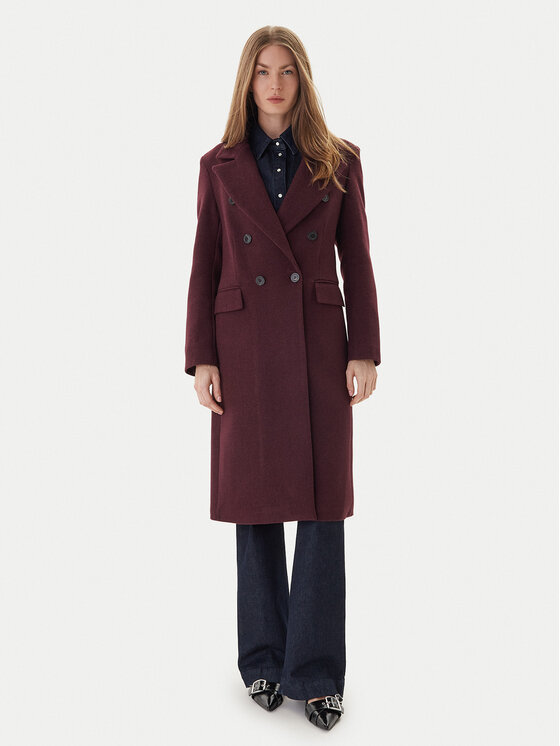 

Демисезонное пальто regular fit MARYLEY-25IB807/01BU Maryley, красный