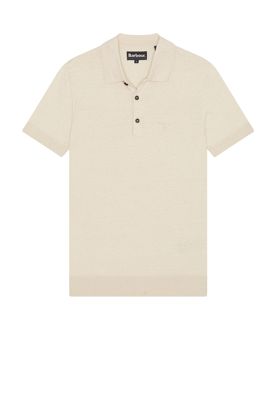 

Buston Knit Поло Barbour, Antique White