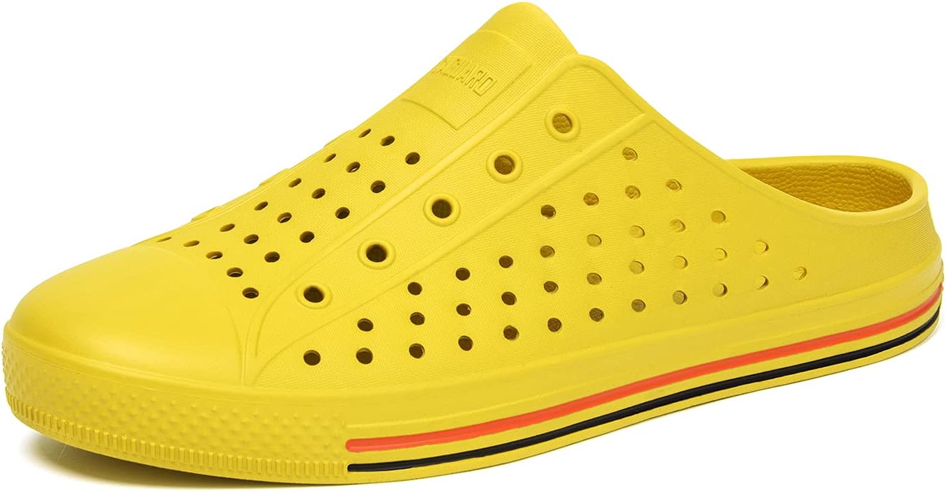 

Сандалии SAGUARO для женщин и мужчин, садовая обувь, повседневные тапочки, унисекс, быстросохнущие, летние, противоскользящие, для пляжа, желтый