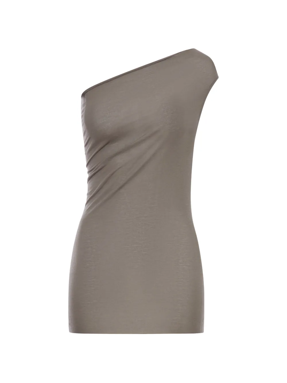 

Топ "Афина" на одно плечо Rick Owens, серый