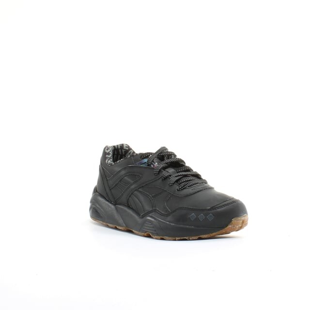 Черные синтетические мужские кроссовки на шнуровке Trinomic r698 alife 359801 01 Puma, черный — фото 2