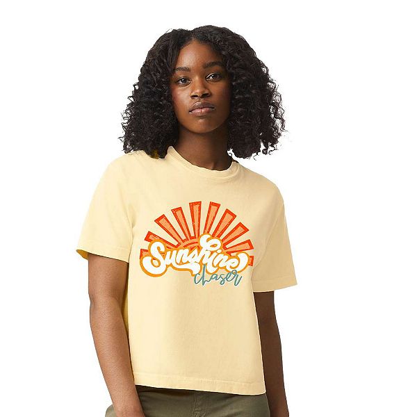

Футболка Sunshine Chaser расслабленного кроя кроп Simply Sage Market, Butter, Зеленый, Футболка Sunshine Chaser расслабленного кроя кроп Simply Sage Market, Butter
