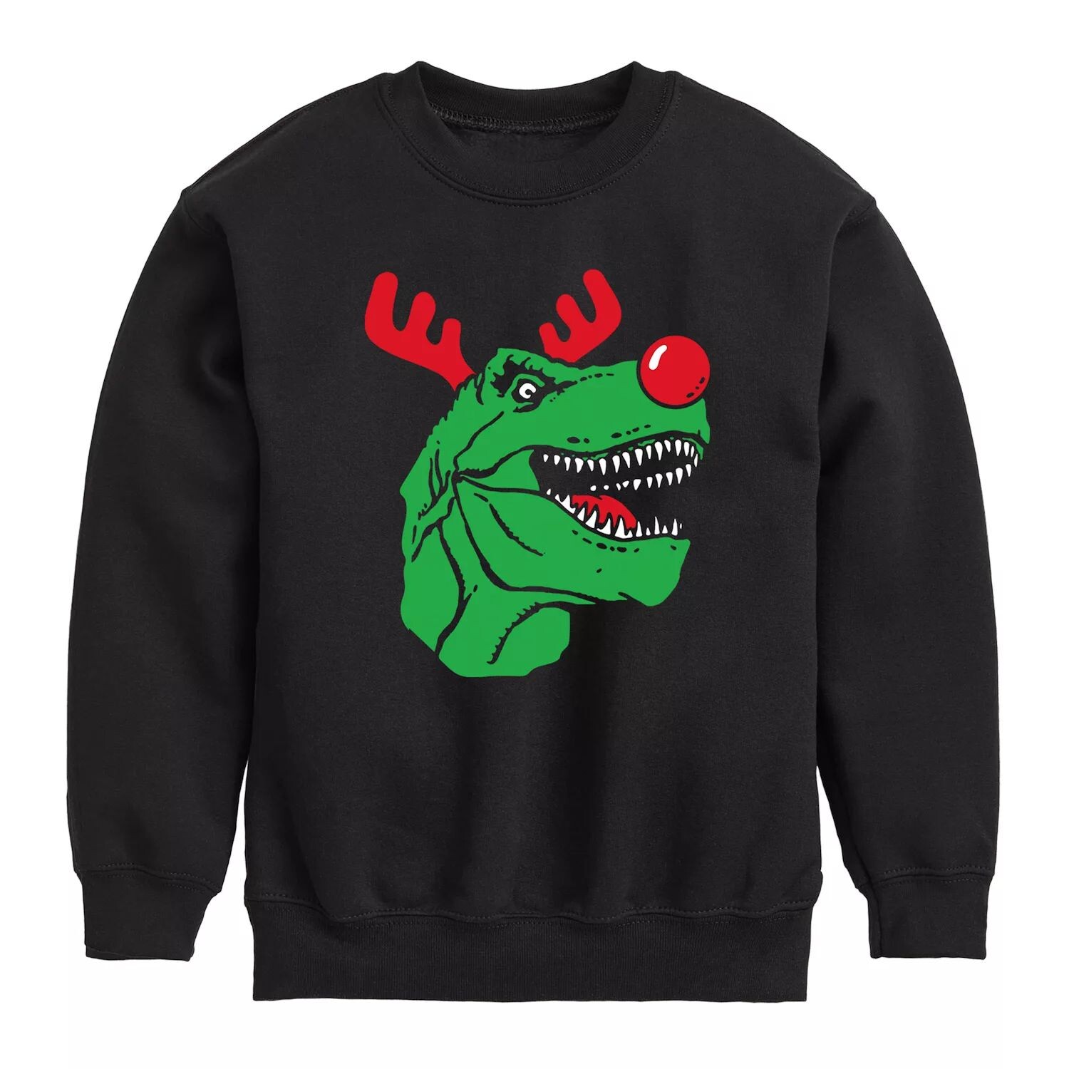 

Флисовый топ с рисунком T Rex Reindeer для мальчиков 8–20 лет Licensed Character