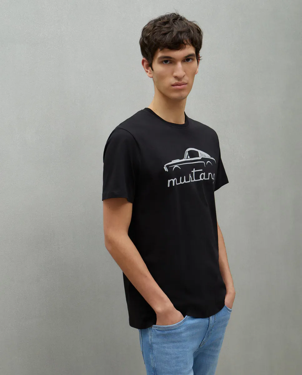 

Мужская футболка Ford Mustang Easy Wear, чёрный