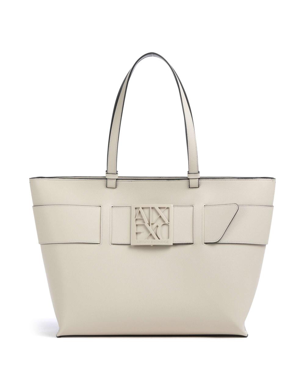 

Сумка-Шоппер Susie m из искусственной кожи Armani Exchange, белый