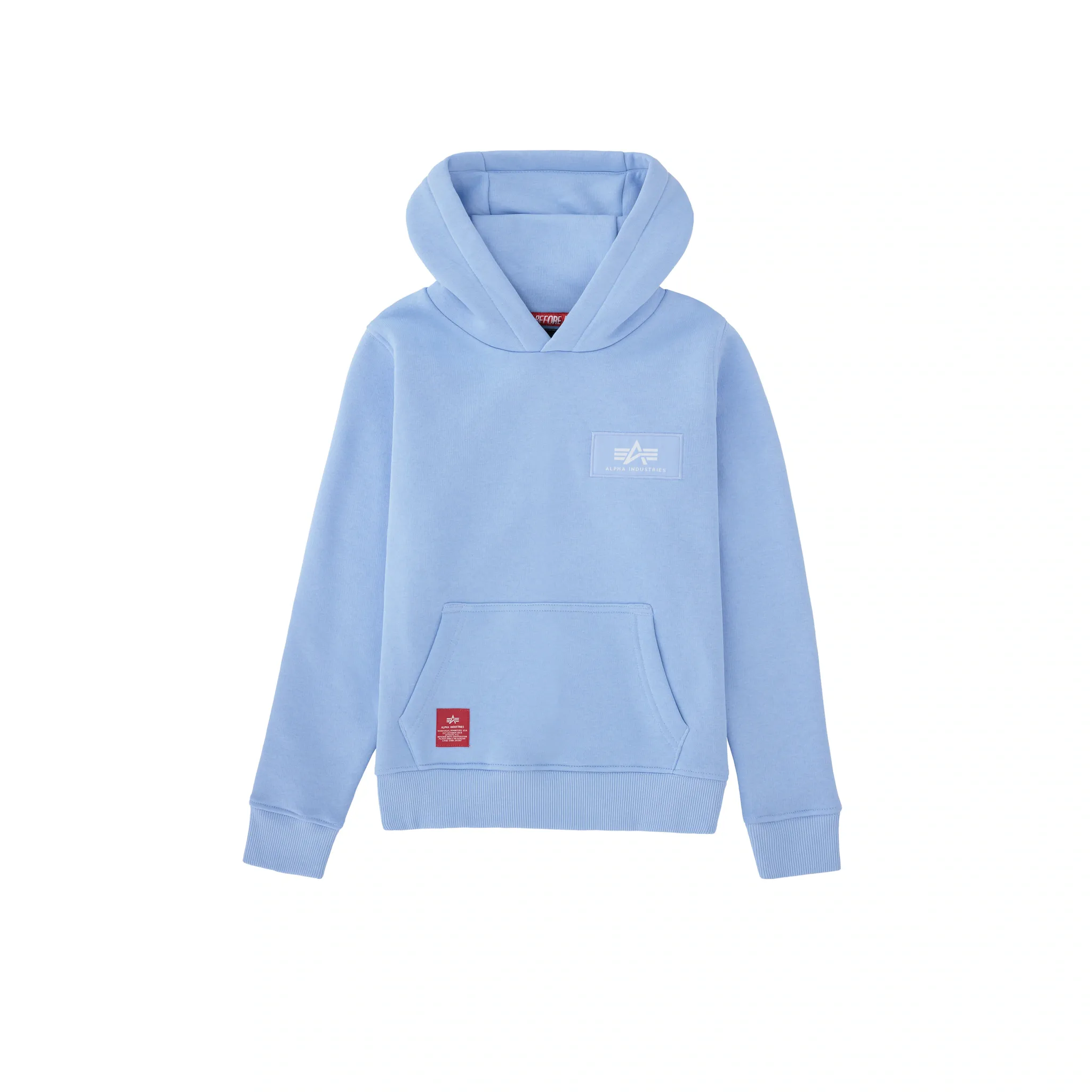 

Толстовка Alpha Industries «Alpha Industries Kids - Толстовки с принтом на спине Hoodie Kids», светло-голубой