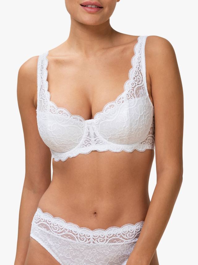 

Амуретт полумягкий бюстгальтер балконет Triumph, White